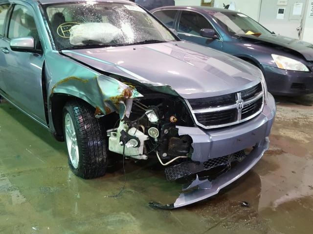 1B3CC5FB4AN231838 - 2010 DODGE AVENGER R/ GRAY photo 9