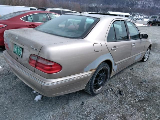 WDBJF83J11X046854 - 2001 MERCEDES-BENZ E 430 GOLD photo 4