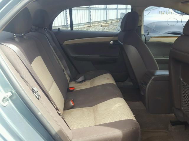 1G1ZH57B594254399 - 2009 CHEVROLET MALIBU 1LT GREEN photo 6