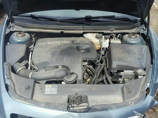 1G1ZH57B594254399 - 2009 CHEVROLET MALIBU 1LT GREEN photo 7