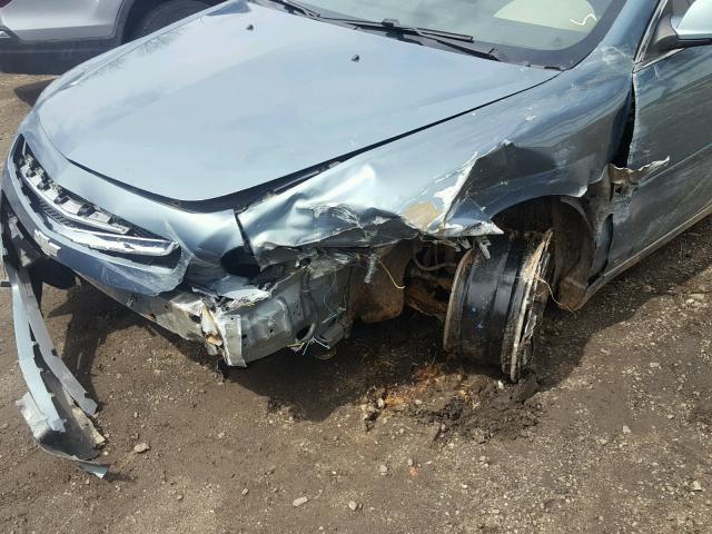 1G1ZH57B594254399 - 2009 CHEVROLET MALIBU 1LT GREEN photo 9