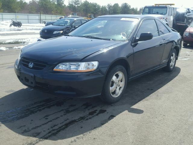 1HGCG31782A009260 - 2002 HONDA ACCORD EX BLACK photo 2