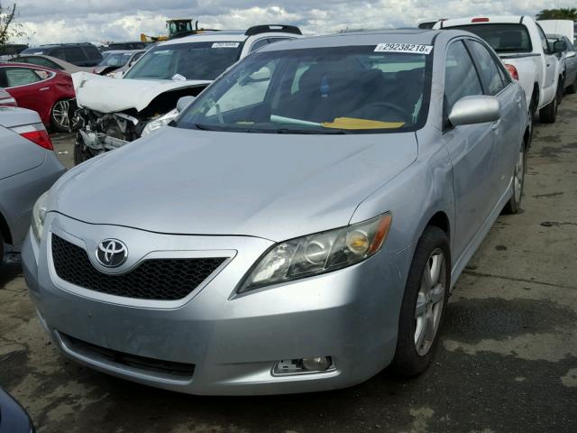 4T1BE46K97U103278 - 2007 TOYOTA CAMRY NEW SILVER photo 2