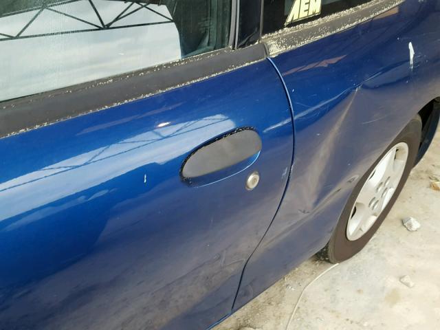 1G1JC12F847372002 - 2004 CHEVROLET CAVALIER BLUE photo 9