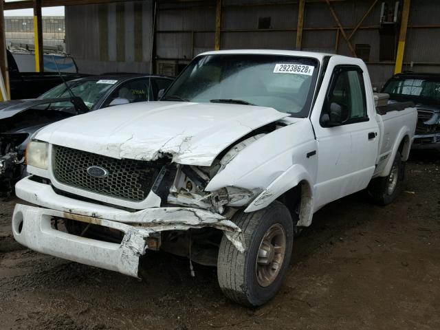 1FTYR44U62PA96045 - 2002 FORD RANGER SUP WHITE photo 2