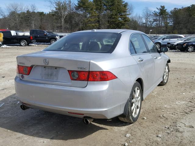JH4CL96808C021364 - 2008 ACURA TSX SILVER photo 4