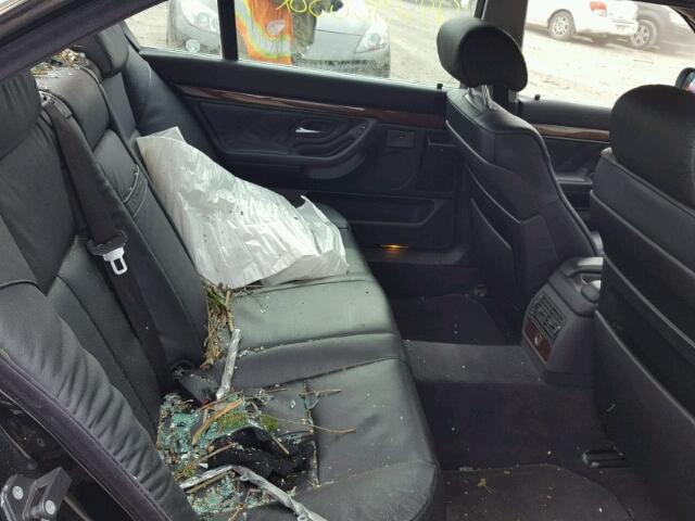 WBAGH8347YDP13113 - 2000 BMW 740 IL BLACK photo 6