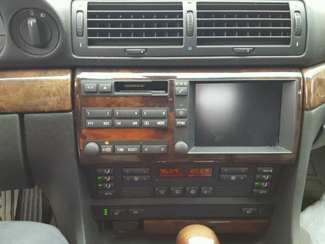 WBAGH8347YDP13113 - 2000 BMW 740 IL BLACK photo 9