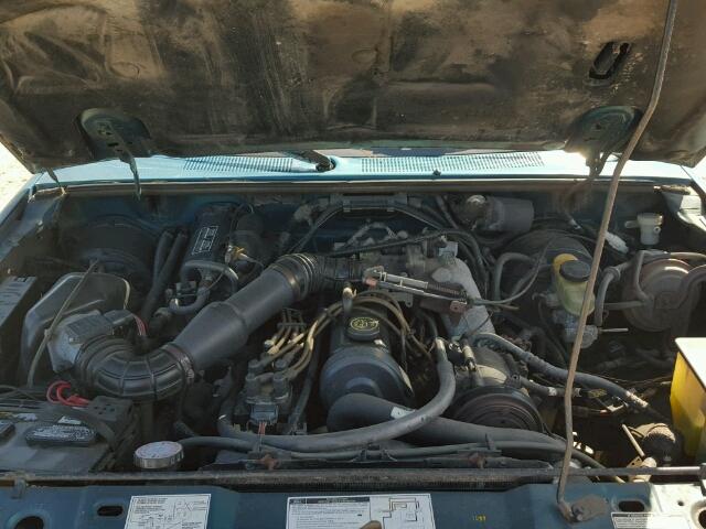 1FTCR14A6NTA29214 - 1992 FORD RANGER SUP GREEN photo 7