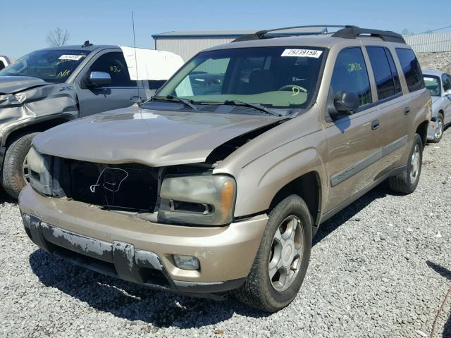 1GNES16S446139878 - 2004 CHEVROLET TRAILBLAZE BROWN photo 2