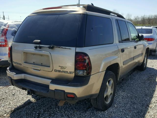 1GNES16S446139878 - 2004 CHEVROLET TRAILBLAZE BROWN photo 4