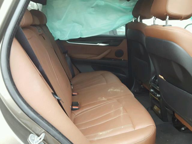 5UXKR0C38H0V72626 - 2017 BMW X5 XDRIVE3 BROWN photo 6