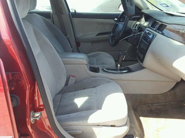 2G1WB5E34E1161489 - 2014 CHEVROLET IMPALA LIM RED photo 5