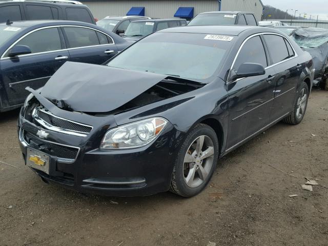 1G1ZC5E12BF209049 - 2011 CHEVROLET MALIBU 1LT 黑色 照片 2