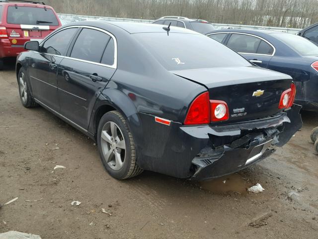 1G1ZC5E12BF209049 - 2011 CHEVROLET MALIBU 1LT 黑色 照片 3