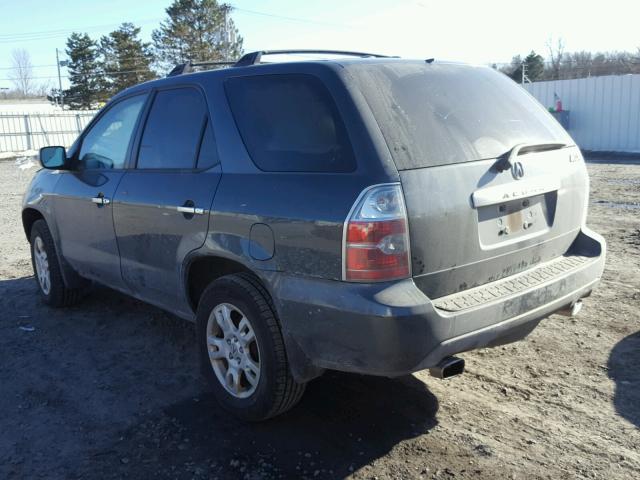 2HNYD18646H545543 - 2006 ACURA MDX TOURIN GREEN photo 3