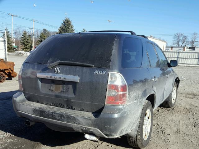 2HNYD18646H545543 - 2006 ACURA MDX TOURIN GREEN photo 4