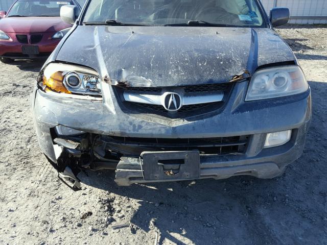 2HNYD18646H545543 - 2006 ACURA MDX TOURIN GREEN photo 7