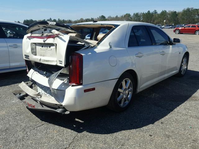 1G6DC67A550222411 - 2005 CADILLAC STS WHITE photo 4