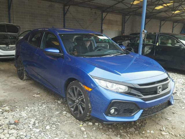 SHHFK7H48HU231471 - 2017 HONDA CIVIC SPOR BLUE photo 1