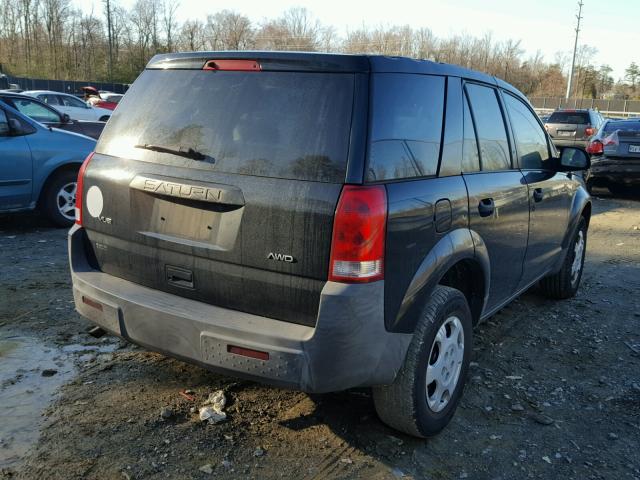 5GZCZ43D43S903803 - 2003 SATURN VUE BLACK photo 4