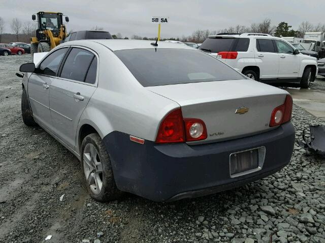 1G1ZH57N194219157 - 2009 CHEVROLET MALIBU 1LT 银色 照片 3