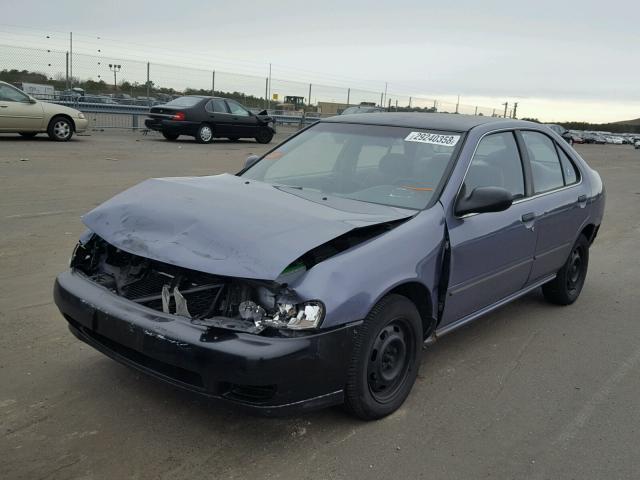 3N1AB41D7WL051498 - 1998 NISSAN SENTRA XE GRAY photo 2