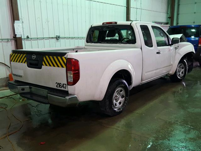1N6BD0CT1FN722623 - 2015 NISSAN FRONTIER S WHITE photo 4