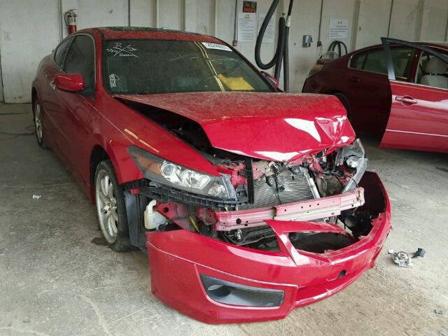 1HGCS21869A005946 - 2009 HONDA ACCORD EXL RED photo 1