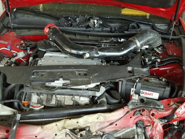 1HGCS21869A005946 - 2009 HONDA ACCORD EXL RED photo 7