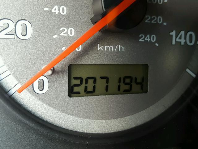 1HGEM22902L067203 - 2002 HONDA CIVIC EX შავი ფოტო 8