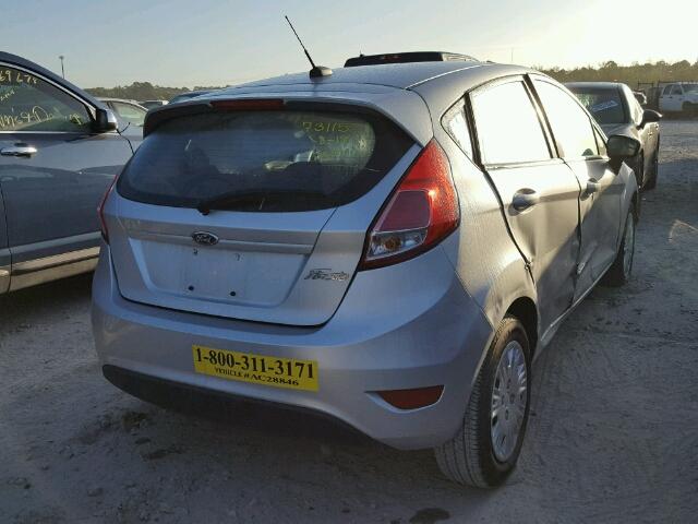 3FADP4TJ2GM167935 - 2016 FORD FIESTA S SILVER photo 4