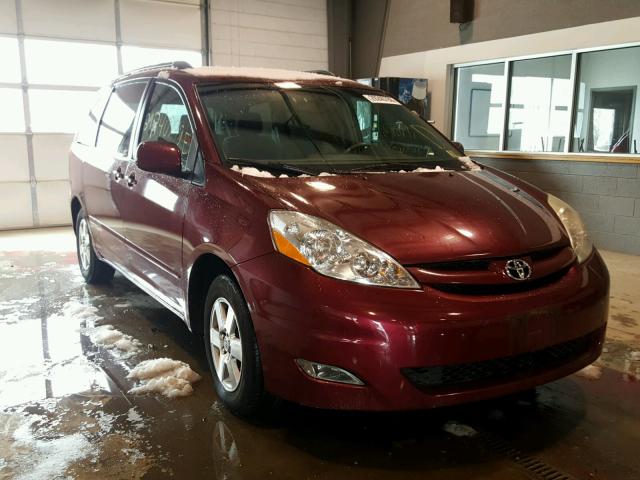 5TDZA22C96S454258 - 2006 TOYOTA SIENNA XLE RED photo 1