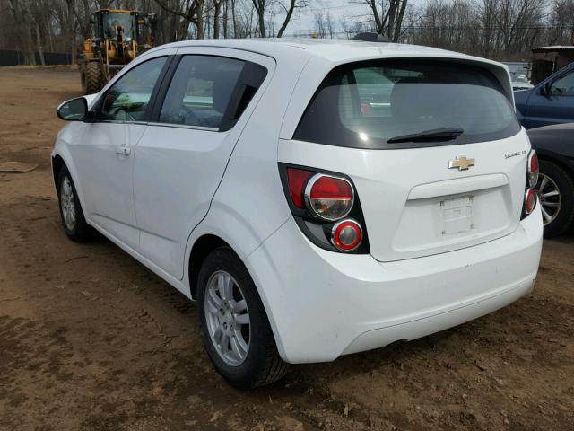 1G1JC6SG7G4145007 - 2016 CHEVROLET SONIC LT WHITE photo 3