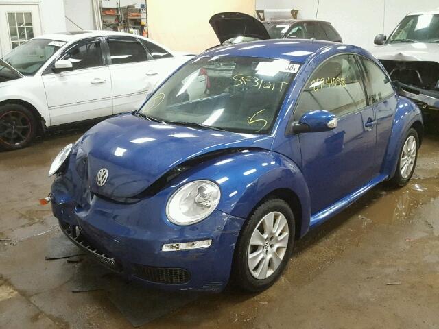 3VWPW31C78M526090 - 2008 VOLKSWAGEN NEW BEETLE 蓝色 照片 2