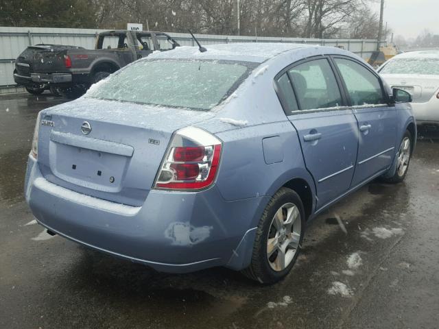 3N1AB61E19L652530 - 2009 NISSAN SENTRA 2.0 BLUE photo 4