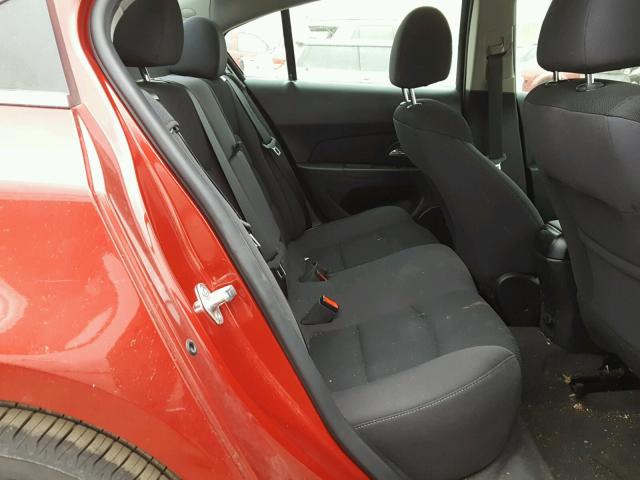 1G1PC5SB4E7235381 - 2014 CHEVROLET CRUZE LT RED photo 6