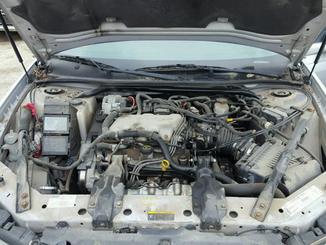 2G1WF55E929109276 - 2002 CHEVROLET IMPALA SILVER photo 7