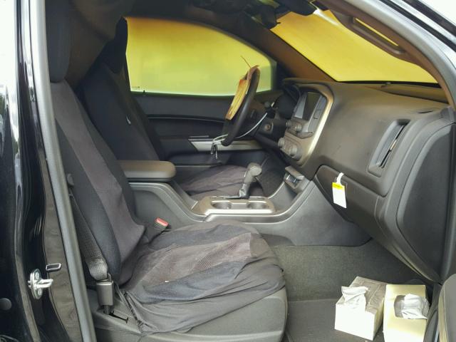 1GCGTCE33G1316765 - 2016 CHEVROLET COLORADO L BLACK photo 5