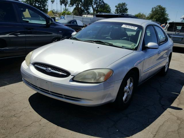 1FAFP55U5YG265312 - 2000 FORD TAURUS SES SILVER photo 2