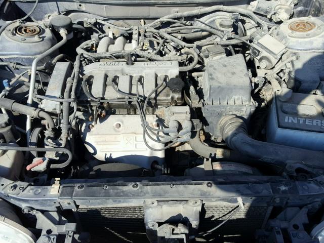 1YVGF22C225284733 - 2002 MAZDA 626 LX BLUE photo 7