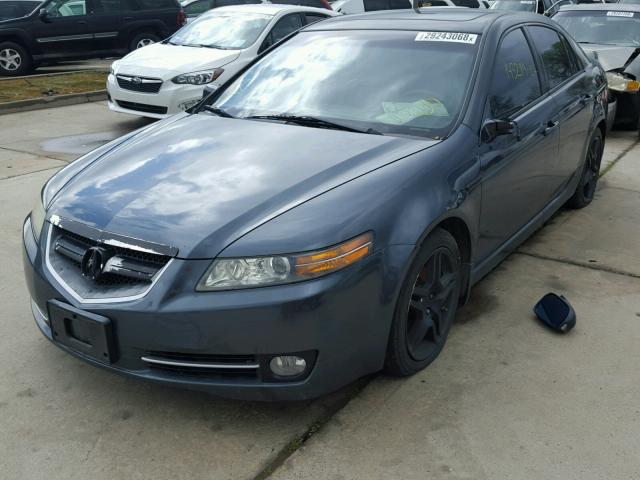 19UUA66297A023616 - 2007 ACURA TL BLUE photo 2