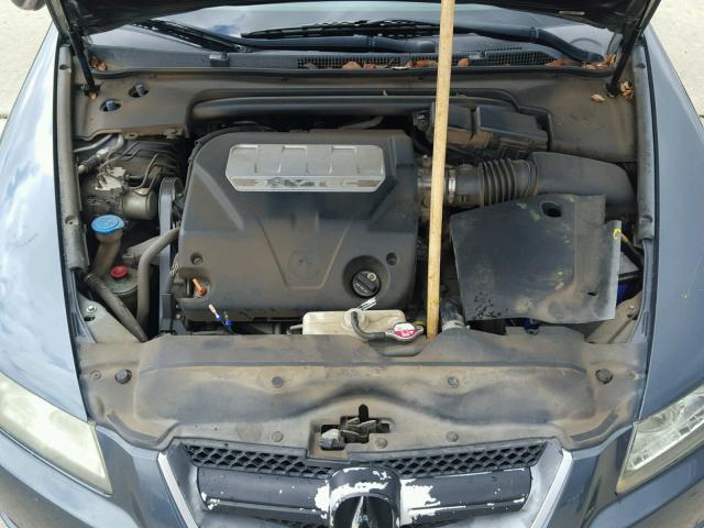 19UUA66297A023616 - 2007 ACURA TL BLUE photo 7