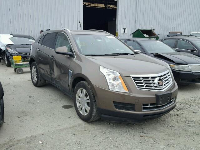 3GYFNBE38FS636820 - 2015 CADILLAC SRX LUXURY BROWN photo 1