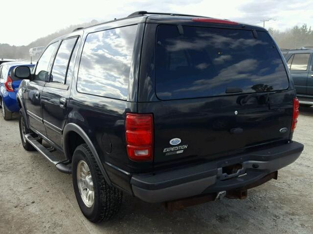 1FMRU16W01LB23368 - 2001 FORD EXPEDITION BLACK photo 3