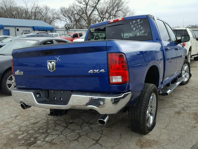 3C6RR7LT7HG574024 - 2017 RAM 1500 SLT BLUE photo 4