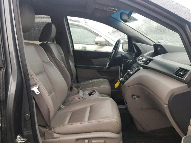 5FNRL5H99BB085231 - 2011 HONDA ODYSSEY TO GRAY photo 5