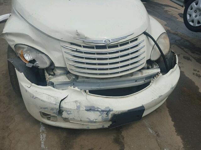 3A4FY58B57T562067 - 2007 CHRYSLER PT CRUISER WHITE photo 9