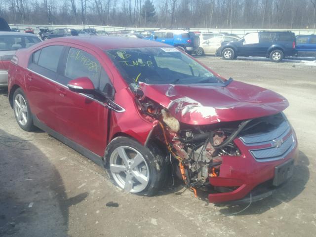 1G1RA6E4XEU128855 - 2014 CHEVROLET VOLT RED photo 1