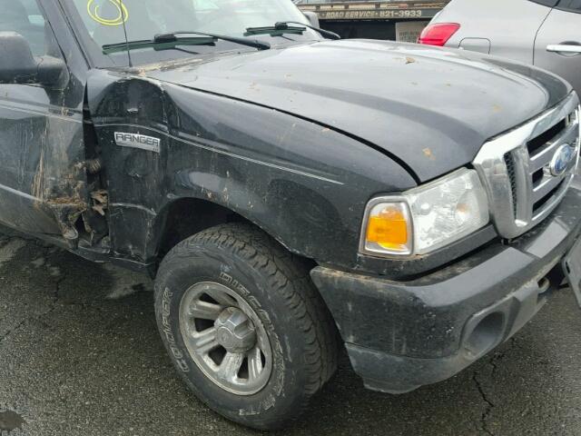 1FTZR45E98PA78420 - 2008 FORD RANGER SUP BLACK photo 9